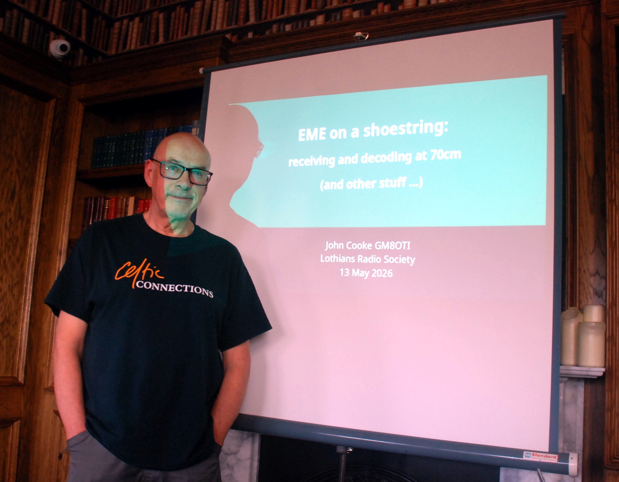 13 May 2026 John Cooke GM8OTI – EME on a Shoestring – Receiving & Decoding 70cm.
