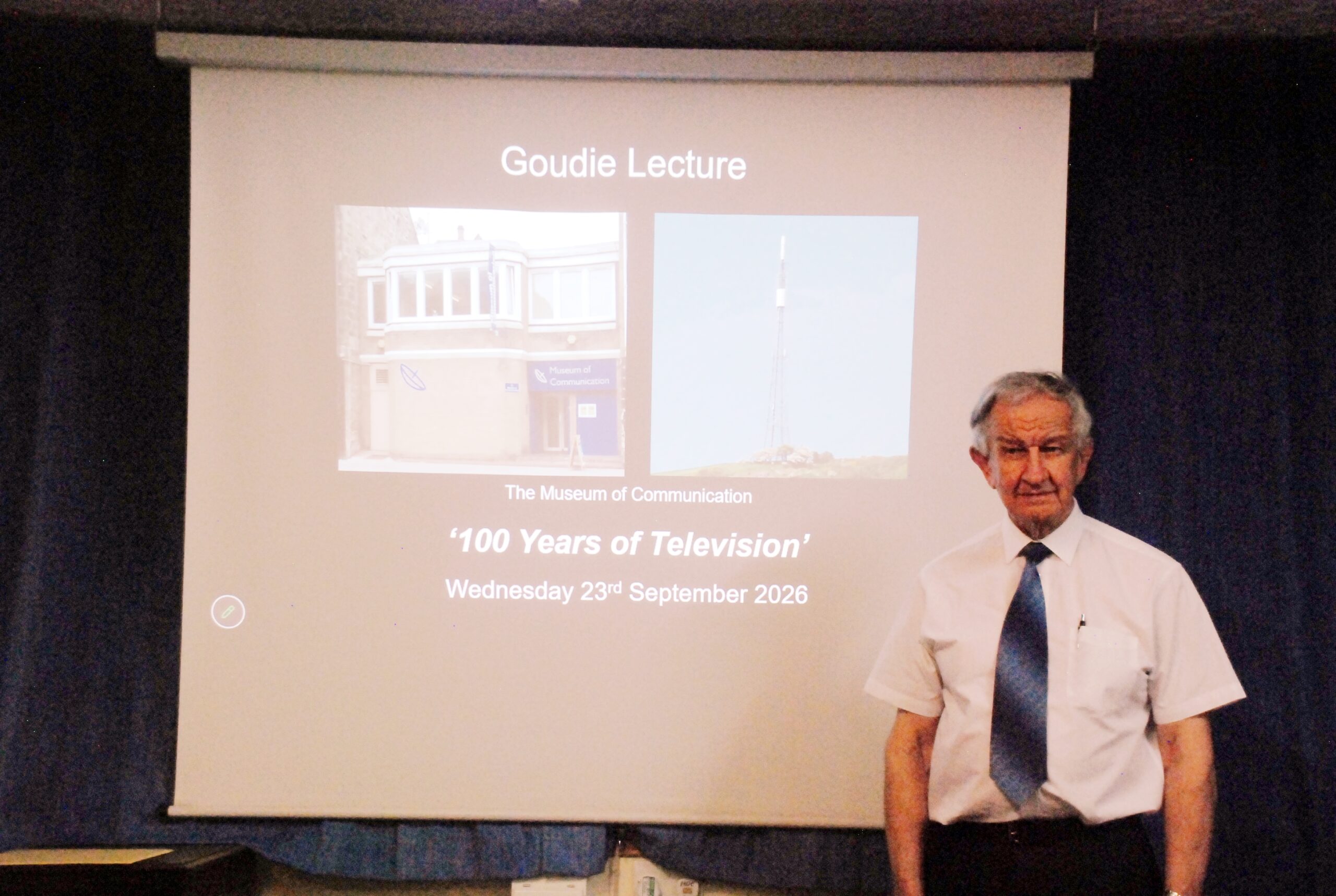 23 Sept 2026 – MoC Goudie Lecture – 100 Years of Television – some technical milestones – by Prof Tom Stevenson