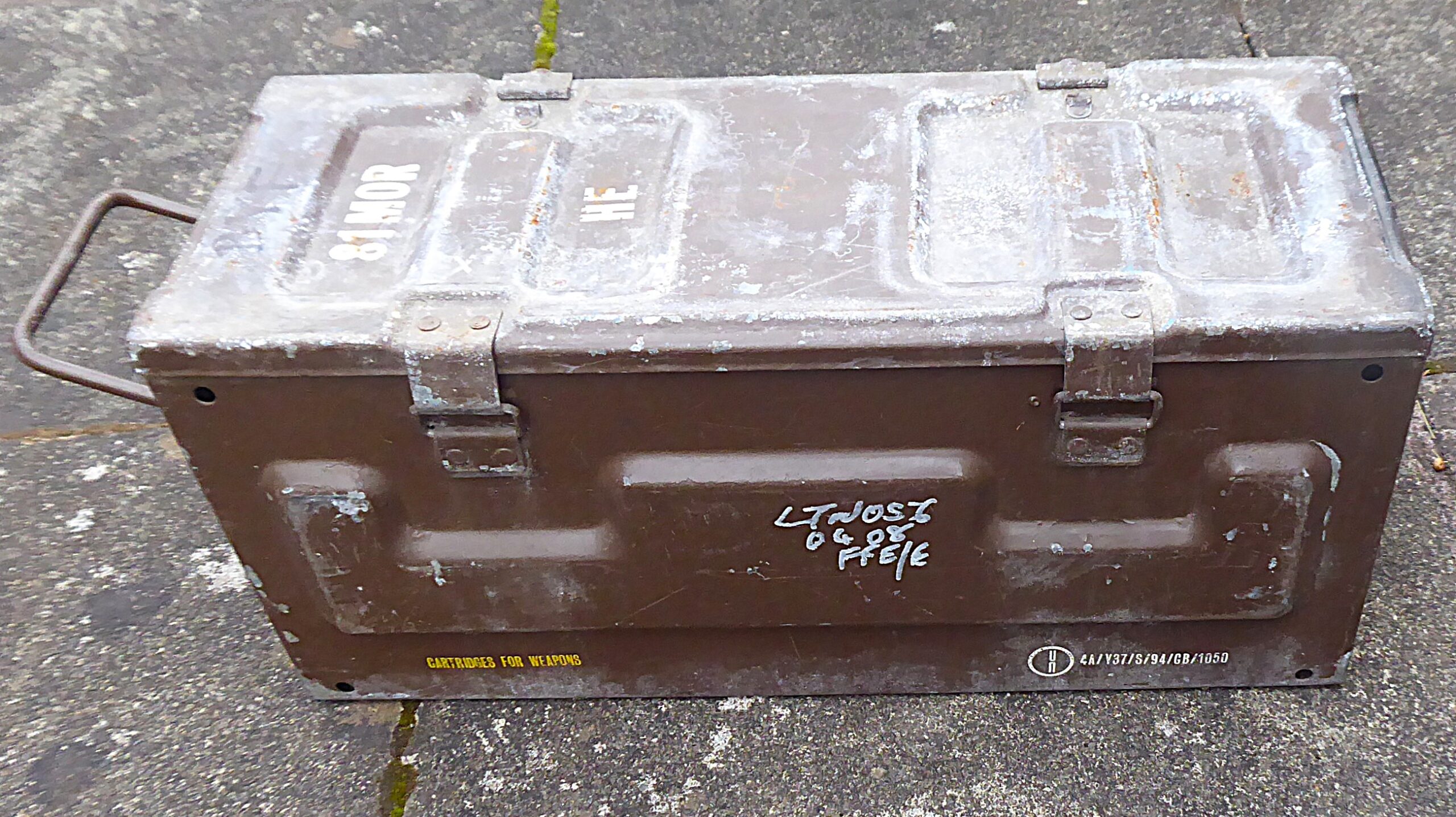 21 Aug 2025 – Steel Ammo Box – £25 – Pete GM4BYF