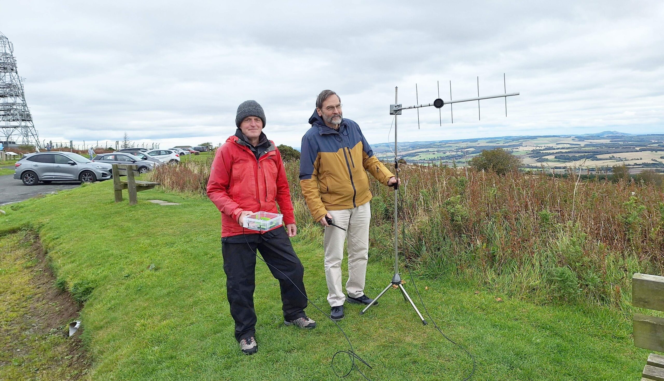 20 Sept 2025 – Colin GM4EAU & Iain GM8LYQ of LRS in RSGB LoRa Balloon Challenge