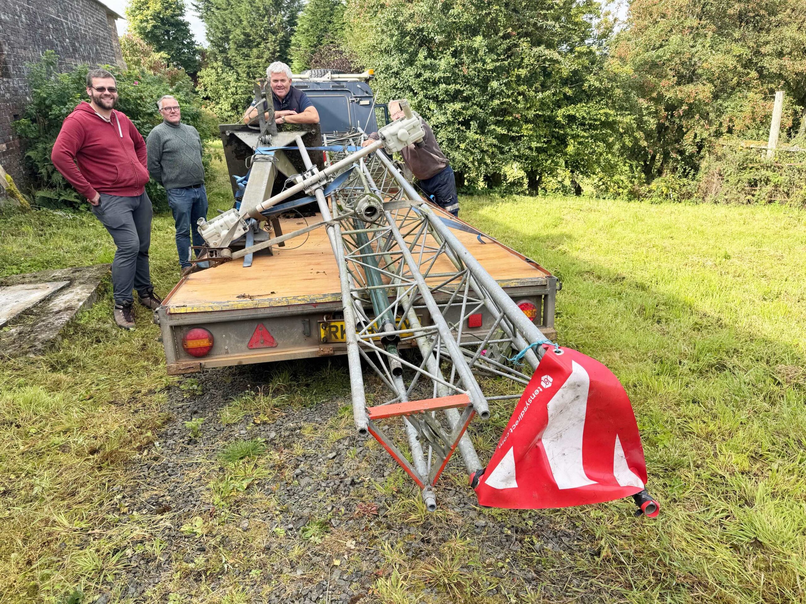 3 Sept 2025 – Tower Removal.