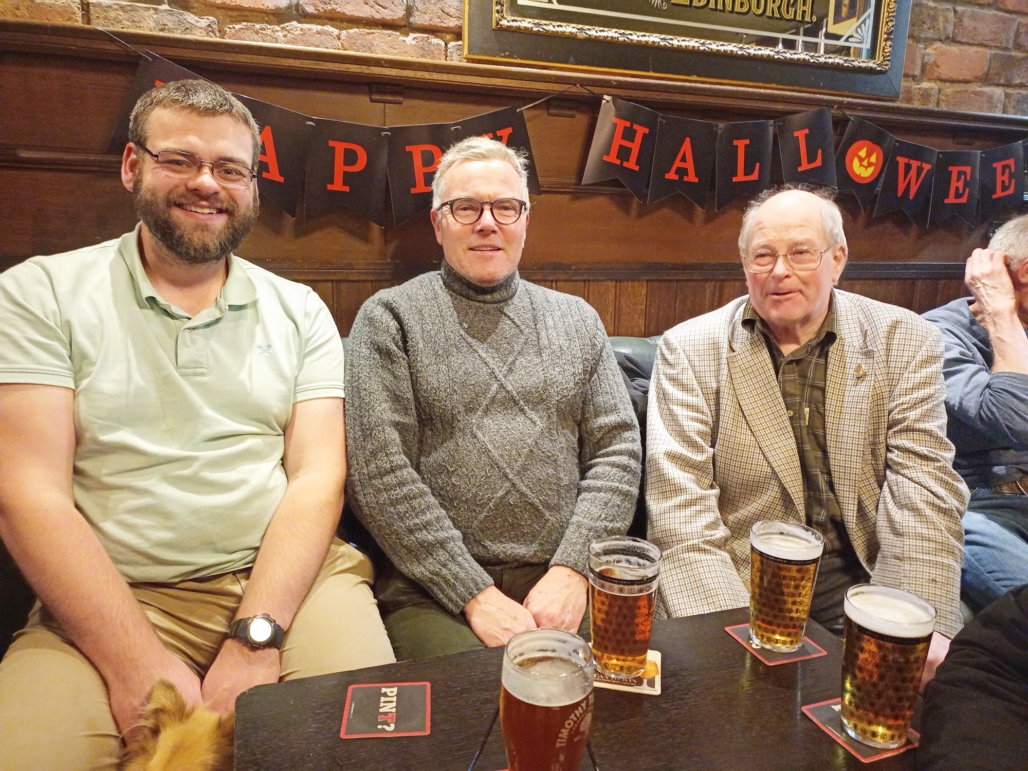 29 Oct 2025 – LRS Autumn Pub Night at Wee Bennet’s Bar