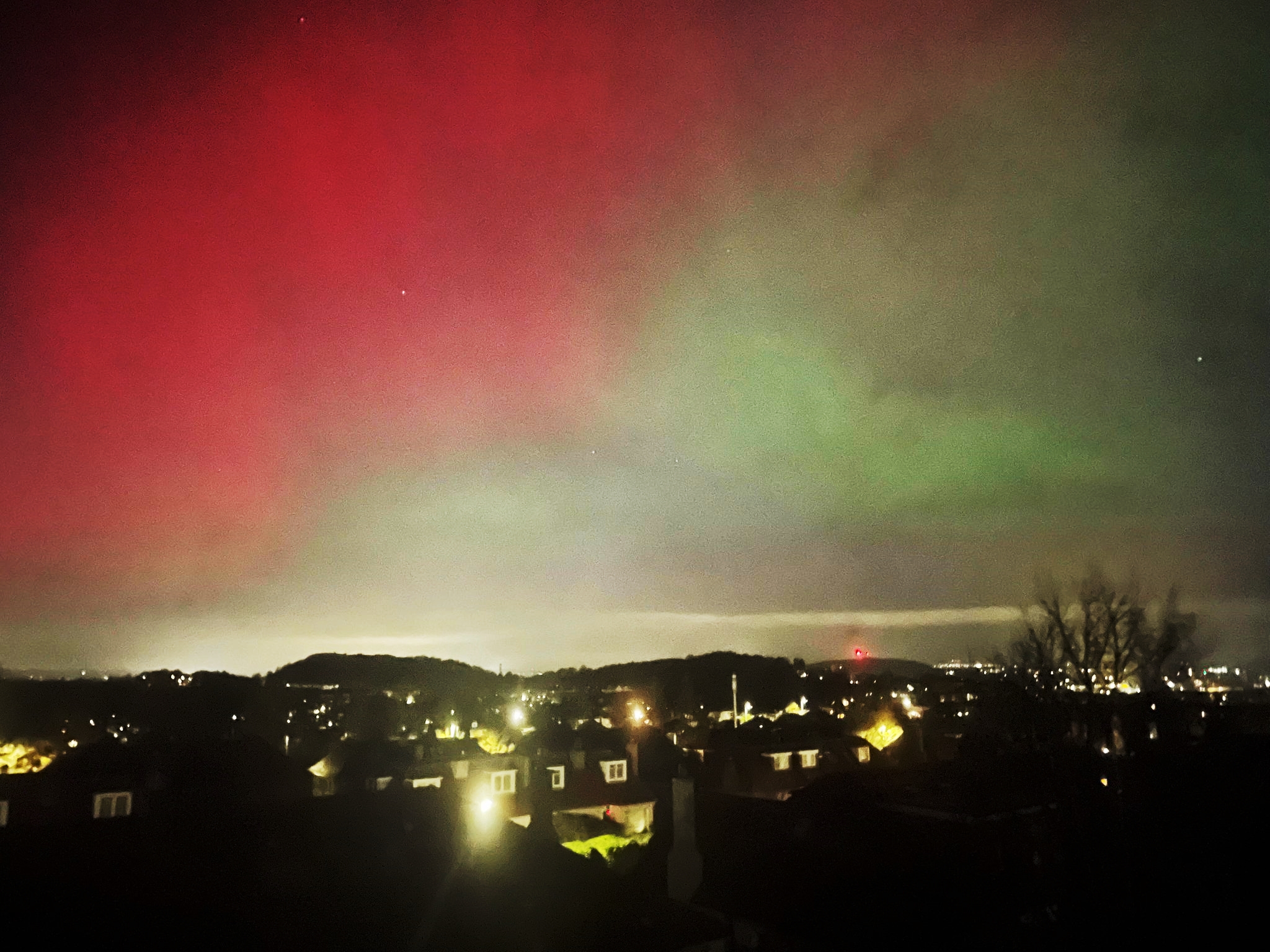 11 Nov 2025 – Aurora over Edinburgh