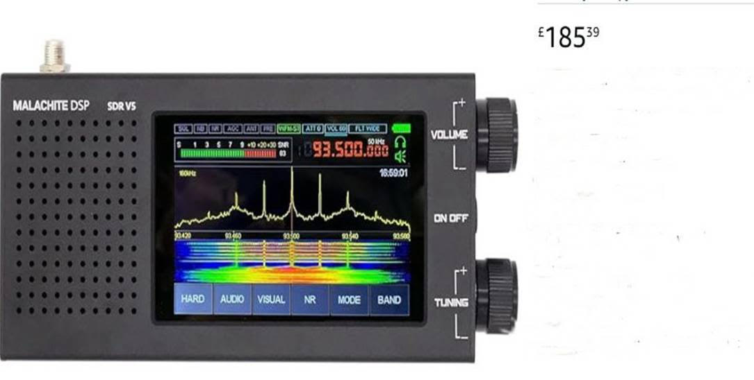 31 Dec 2025 – For Sale  by  Dave GM6KGZ – Malachite SDR Receiver